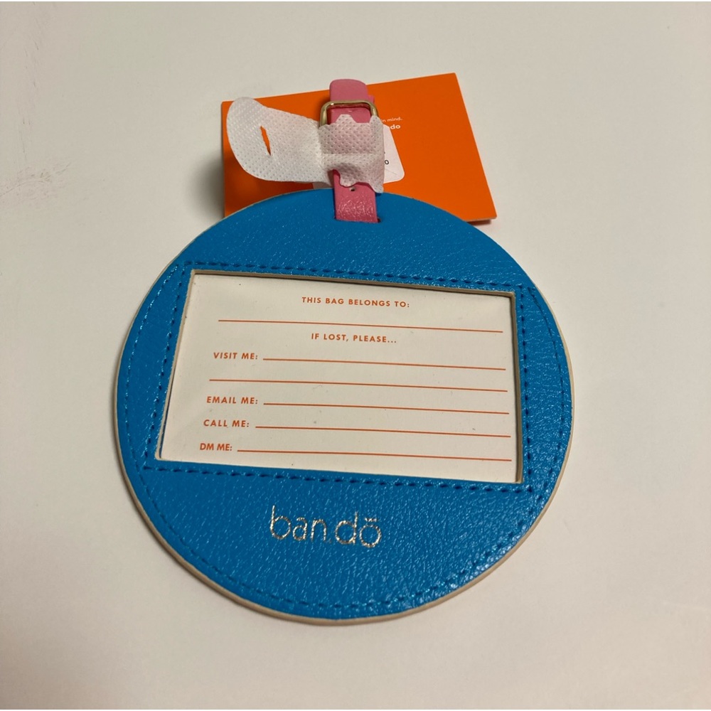 NEW Bando Getway Luggage Tag - Smile - Picture 2 of 5